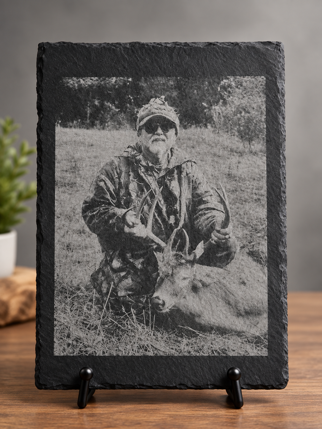 Custom engraved memorial slate